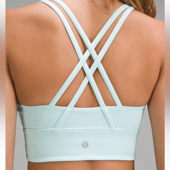 lululemon athletica Other - lululemon Energy Longline Bra
Medium Support light blue/green size 6